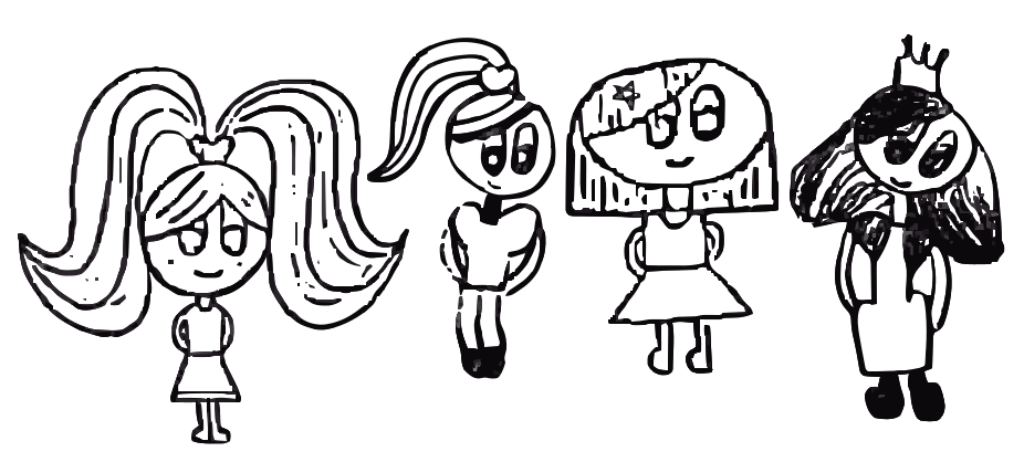 las niñas Decoraciones